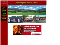 ffw-troestau.de Webseite Vorschau