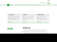 fgh-zertifizierung.de Webseite Vorschau