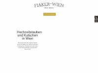 fiaker-wien.at Webseite Vorschau