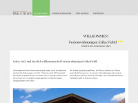 fichtl-erika.de Webseite Vorschau