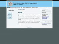fideliteprudence.ch Webseite Vorschau