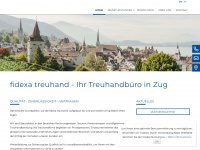 fidexa.ch Webseite Vorschau
