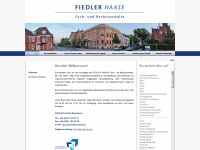 fiedler-haase.de Webseite Vorschau