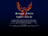 fighter-only.de Webseite Vorschau