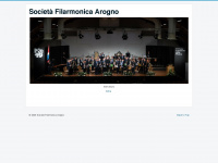 filarmonica-arogno.ch Webseite Vorschau