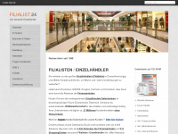 filialist24.de Webseite Vorschau