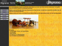 filigrana.ch Webseite Vorschau
