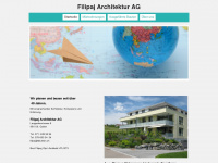 filipaj.ch Webseite Vorschau