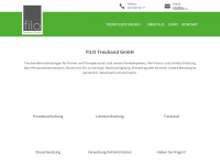 filo-treuhand.ch Webseite Vorschau
