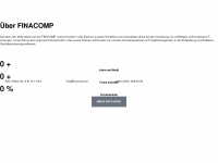 finacomp.de Webseite Vorschau