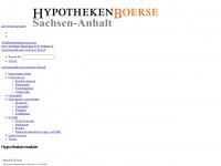 hypothekenboerse.org Webseite Vorschau