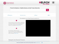 finanzverzeichnis.ch Webseite Vorschau