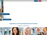 euroeyes.de Webseite Vorschau
