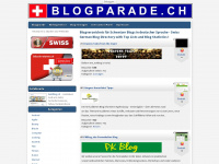 blogparade.ch Webseite Vorschau