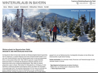 bayern-winter.de Webseite Vorschau