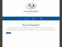 vitametik-raeker.de Webseite Vorschau