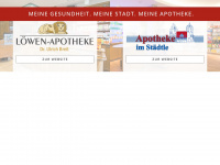 apothekenloewen.de Webseite Vorschau