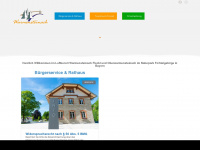 warmensteinach.de Webseite Vorschau