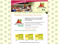 glueckscamps.de Webseite Vorschau
