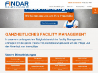 findar.ch Webseite Vorschau