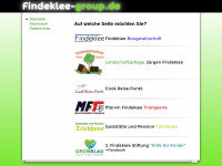 findeklee-group.de Webseite Vorschau