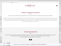finofid.ch Webseite Vorschau