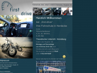 first-drive.de Webseite Vorschau