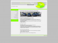 firstclass-taxi.de Webseite Vorschau