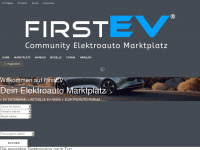 firstev.de Webseite Vorschau