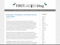 firstladiesblog.de Webseite Vorschau