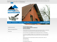 fischer-dachtechnik.de Webseite Vorschau