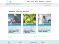 fischerei-leuch.ch Webseite Vorschau