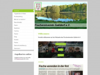 fischereiverein-gaildorf.de Webseite Vorschau