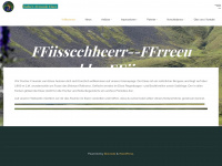 fischerfreunde-eisee.ch Webseite Vorschau