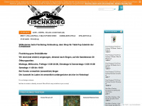 fischkrieg.de Webseite Vorschau
