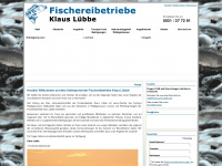 fischereibetriebe-luebbe.de Webseite Vorschau