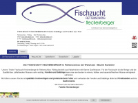 fischzucht-tirol.at Webseite Vorschau