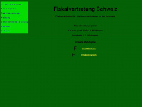 fiskalvertreter.ch Webseite Vorschau