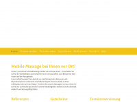 fit-durch-massage.de Webseite Vorschau