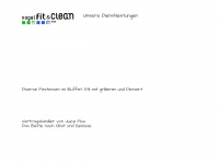 fitandclean.ch Webseite Vorschau