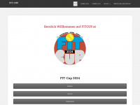 fitcup.at Webseite Vorschau