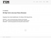 fitinminutes.ch Webseite Vorschau