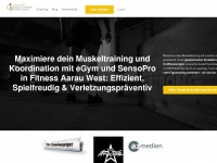 fitnessaarauwest.ch Webseite Vorschau