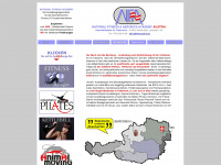 fitnesscenter.at Webseite Vorschau