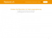 fitplanet.ch Webseite Vorschau