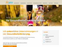 fitsana.ch Webseite Vorschau