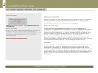 frankfurter-investment-verlag.de Webseite Vorschau