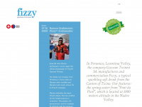 fizzy.ch Webseite Vorschau