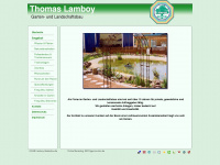 lamboy-gartenbau.de Webseite Vorschau