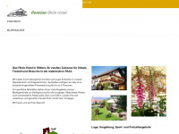pension-rhoen-hotel.de Webseite Vorschau